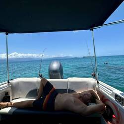 Bretts turn for a nap