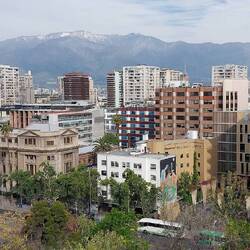 View of the mountains