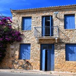 Die alten Steinhäuser sind zum Teil sehr hübsch restauriert