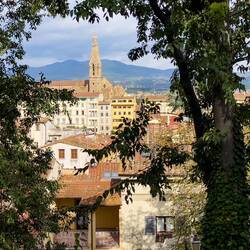Beautiful views in every direction — Florence, Italy.