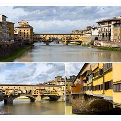 Ponte Vecchio ... the old bridge — Florence, Italy.