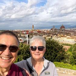 The city ... from Miniato al Monte — Florence, Italy.