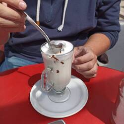 Argentinische heisse Schokolade