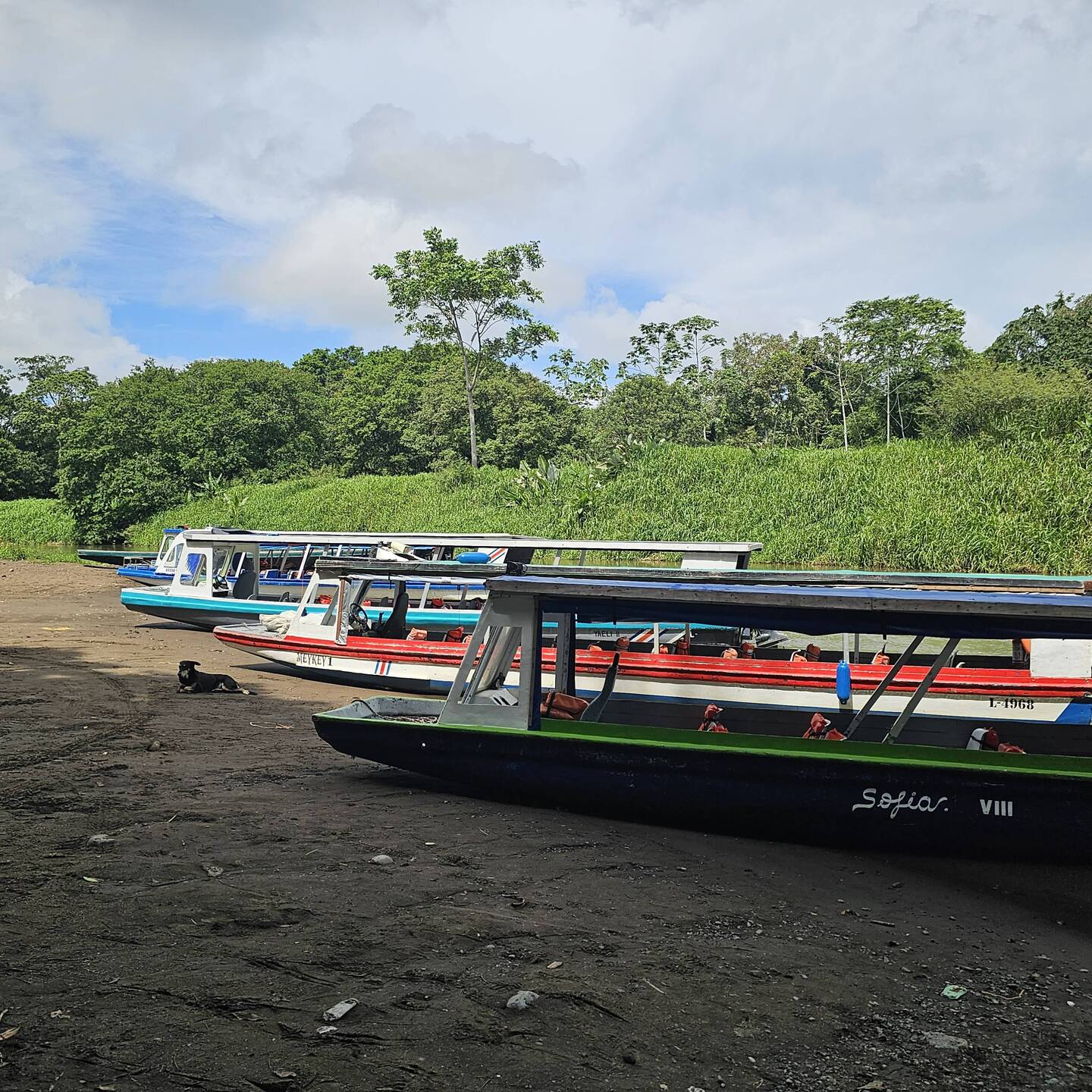 nach Tortuego muss ALLES über das Wasser angeliefert werden