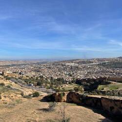Blick auf Fès