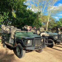 The Landy's are ready to leave