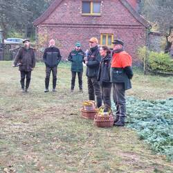 Aufmunternde Worte vor der Jagd...