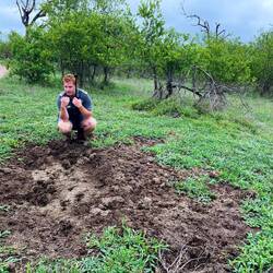 Dun Beetle lesson with Tye