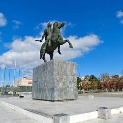 Alexander the Great statue