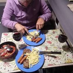 draussen wars nur noch 12° kalt