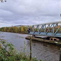 Barton Swing Aqueduct in the open position