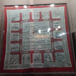 Первая мировая. Шейный платок со схемой сборки винтовки для неподготовленных...