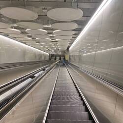 Les escalators sont hugeeeeee !