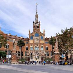 Hospital Sant Pau ... impressive is clearly a good description — Barcelona, Spain.