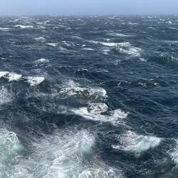 Stormy seas — Cruising the Med.