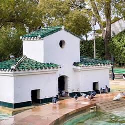 Birdhouse in the park — Ronda, Spain.