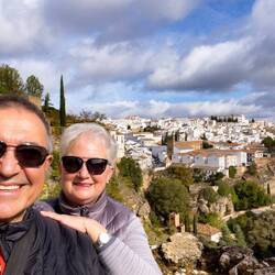 Perfect spot for a selfie — Ronda, Spain.