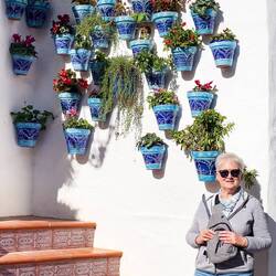 A perfect spot for a photo op — Mijas, Spain.