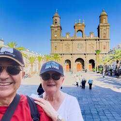 Catedral and Plaza de Santa Ana in Vegueta — Gran Canaria, Spain.