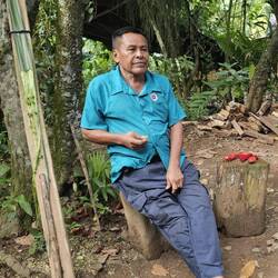 Häuptling dieses bri-bri Stammes