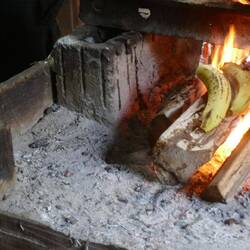 Zubereitung von Kochbananen