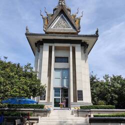 Stupa Memorial at the killing fields