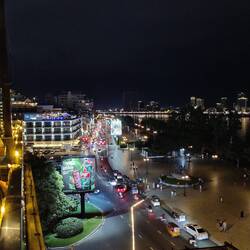 View from Rukkha rooftop bar