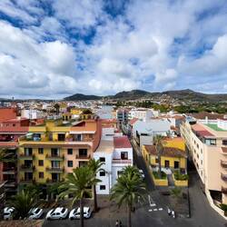 View from the tower — La Laguna ... Santa Cruz de Tenerife, Spain.