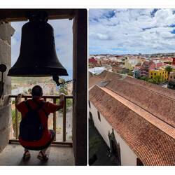 View from the tower — La Laguna ... Santa Cruz de Tenerife, Spain.