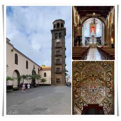 Church and tower of Nuestra Señora de la Concepción — La Laguna ... Santa Cruz de Tenerife, Spain.