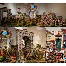 The crib at the monastery — La Laguna ... Santa Cruz de Tenerife, Spain.