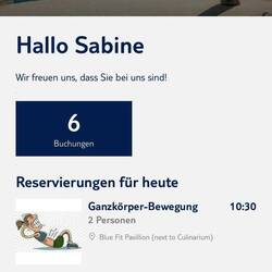 Unser Sportprogramm heute😎🏝️💪