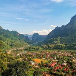 Aussicht von der ersten Plattform des Viewpoint Treks