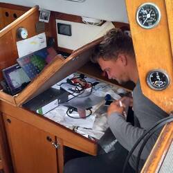 Was macht Timo denn da?