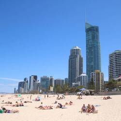 Der Q1 Tower ist mit 322 m der höchste Wolkenkratzer auf der Südhalbkugel