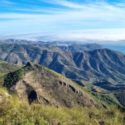 Ausblick auf die andere Seite (Motril im Hintergrund).