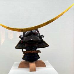 Kabuto helmet of popular Samurai lord Dante Masamune