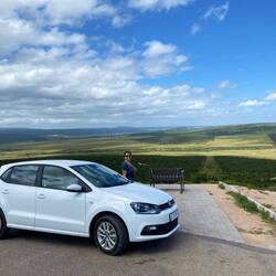 Stop at one of the safe lookouts