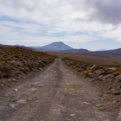 Stoney gravel roads half of the time