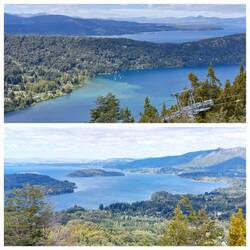 Views from the top of the chairlift