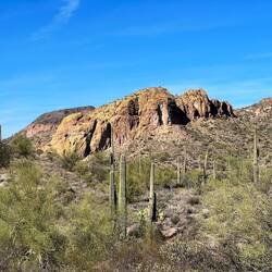 Hiking Bullfrog Canyon