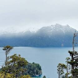 View on the way down