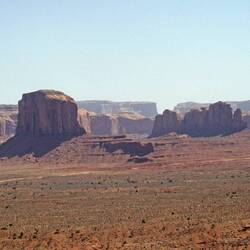 So kennt man die Gegend aus den Western.