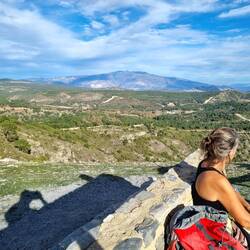 ... und die Sierra Nevada im Hintergrund