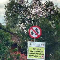 means: do not overtake