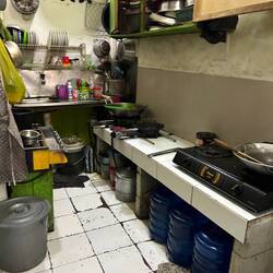food stall kitchen