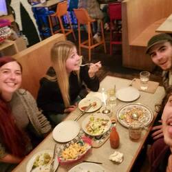 😅 dinner with Seth & Max