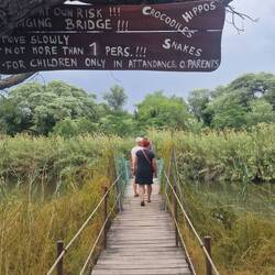 Brücke zur Insel