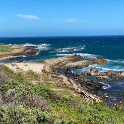 The way back on the upper part