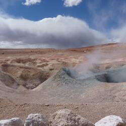 Geysers at 4911m